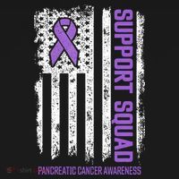Pancreatic Cancer Support Squad Pancreatic Cancer Awareness Mousepad thumb 1