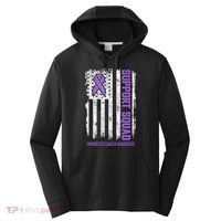 Pancreatic Cancer Support Squad Pancreatic Cancer Awareness Performance Fleece Hoodie thumb 0