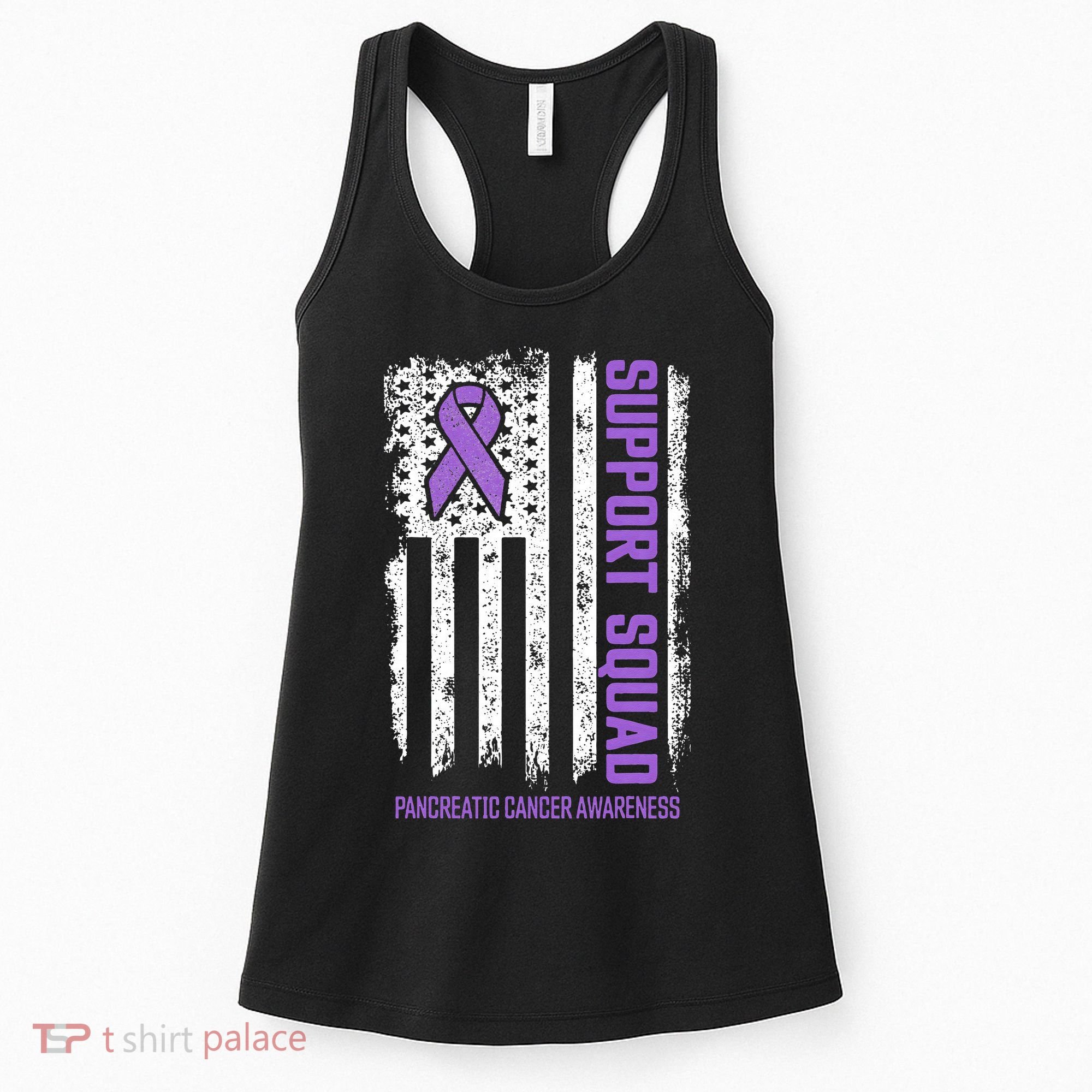 Pancreatic Cancer Support Squad Pancreatic Cancer Awareness Women's Tank Top