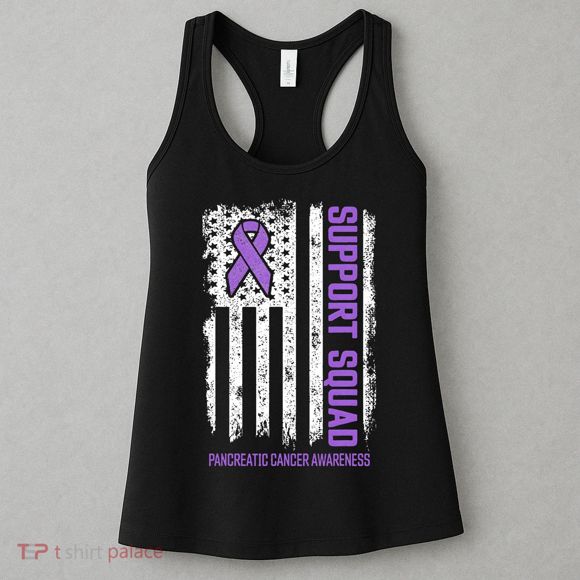 Pancreatic Cancer Support Squad Pancreatic Cancer Awareness Women's Tank Top