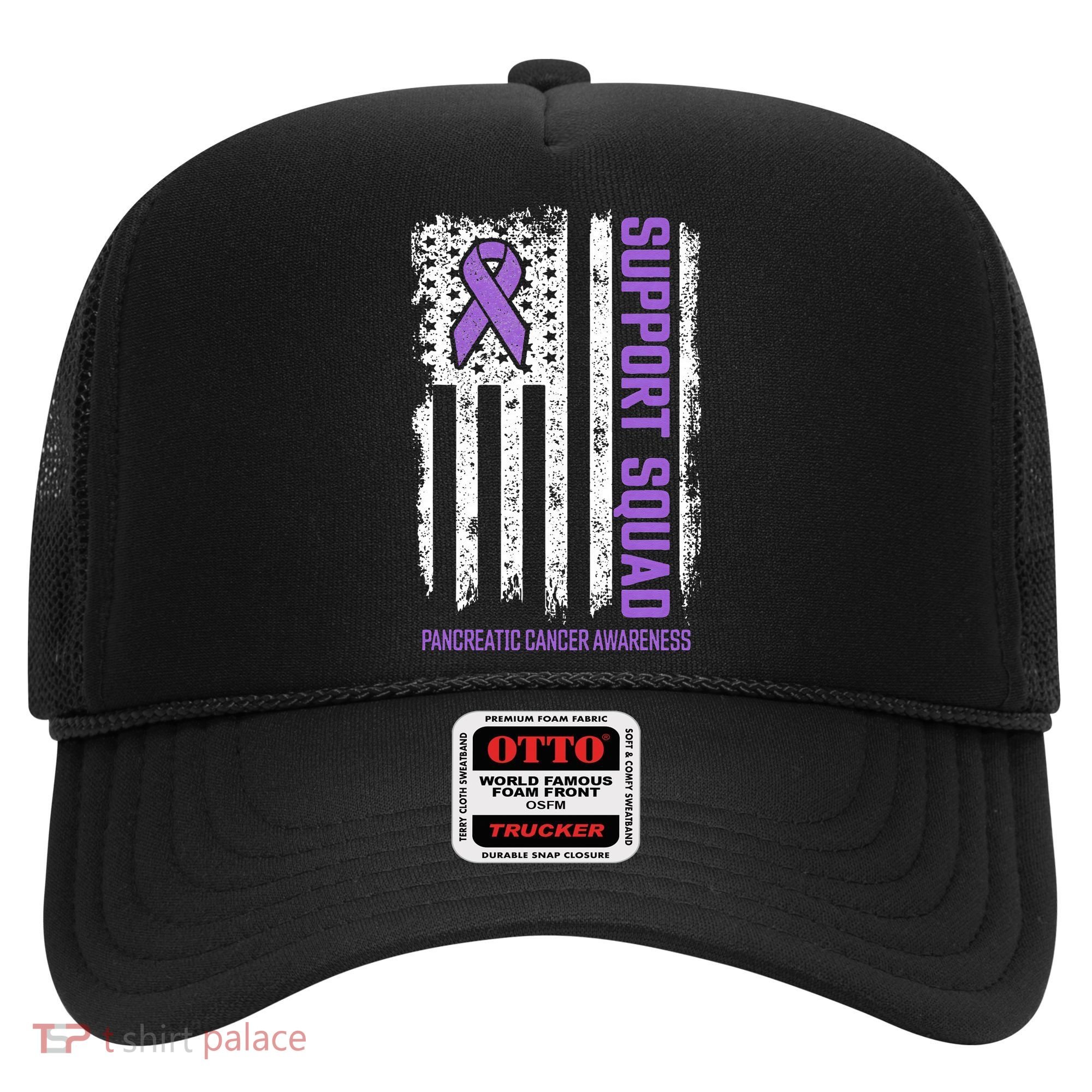 Pancreatic Cancer Support Squad Pancreatic Cancer Awareness Hat