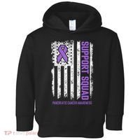 Pancreatic Cancer Support Squad Pancreatic Cancer Awareness Toddler Hoodie thumb 0