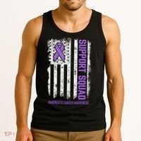 Pancreatic Cancer Support Squad Pancreatic Cancer Awareness Tank Top thumb 3