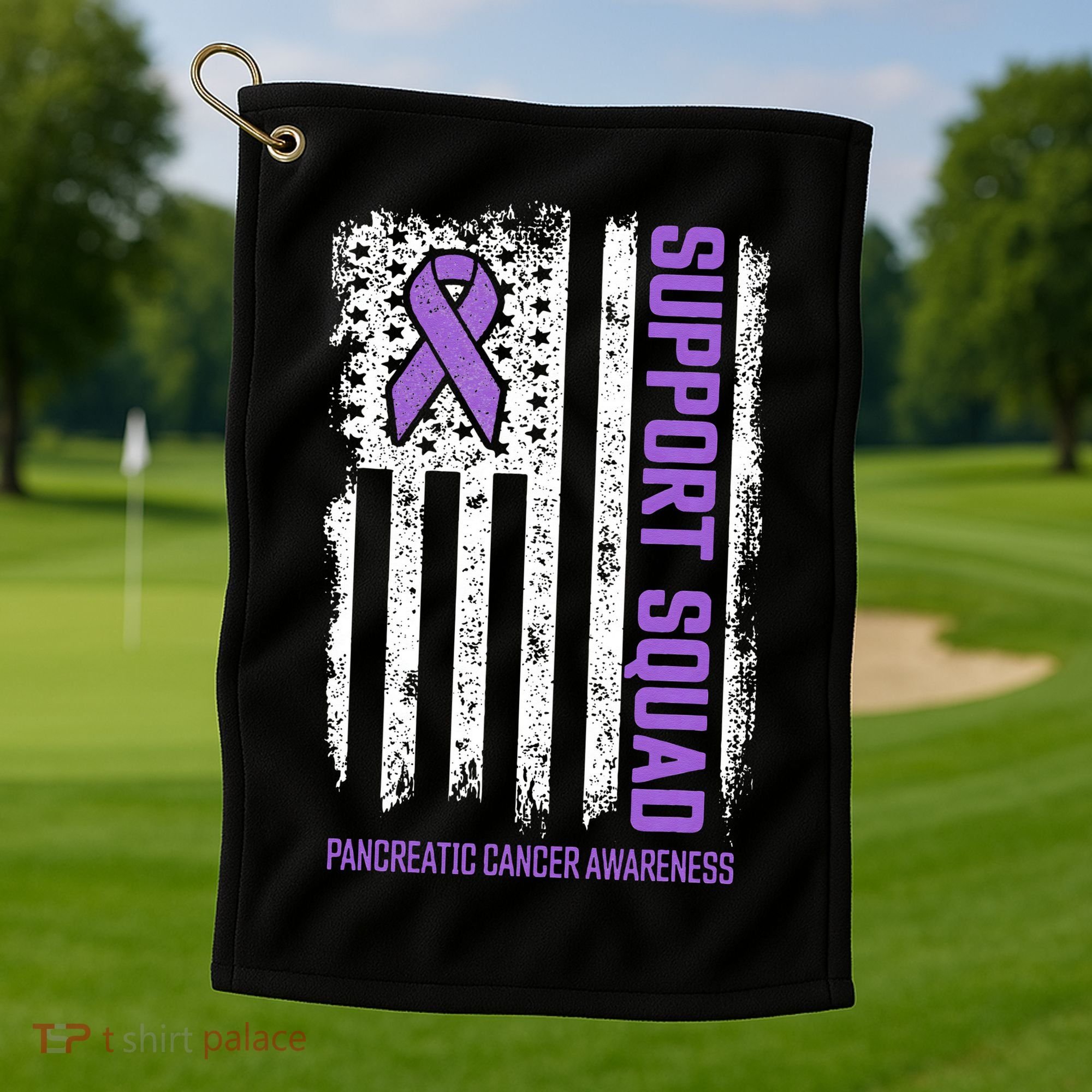 Pancreatic Cancer Support Squad Pancreatic Cancer Awareness Golf Towel