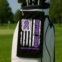Pancreatic Cancer Support Squad Pancreatic Cancer Awareness Golf Towel thumb 2