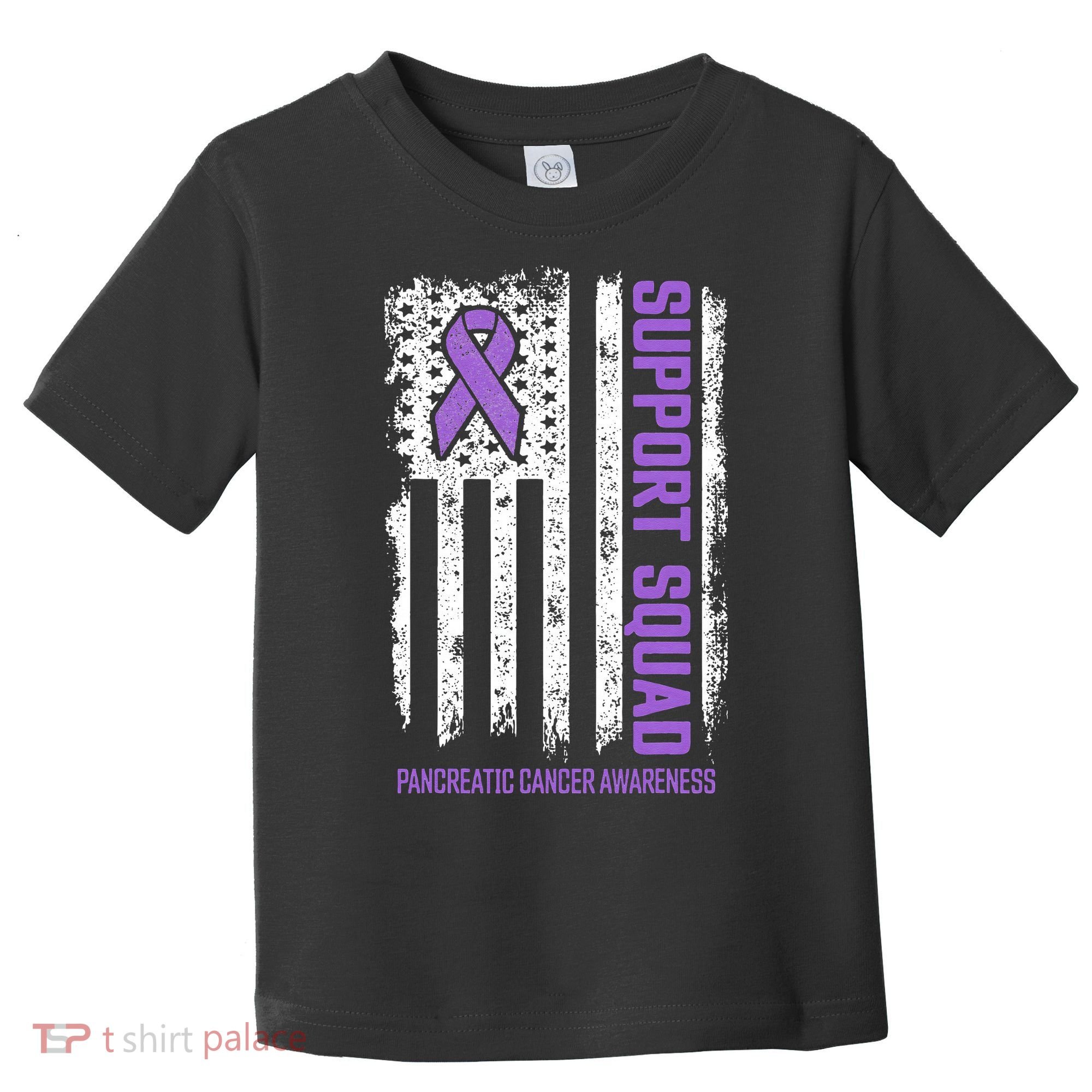 Pancreatic Cancer Support Squad Pancreatic Cancer Awareness Toddler T-Shirt