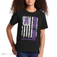 Pancreatic Cancer Support Squad Pancreatic Cancer Awareness Kids T-Shirt thumb 2
