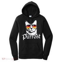 Purrost Cat Sunglasses German Flag Germany Prost Oktoberfest Women's Hoodie thumb 0