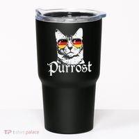 Purrost Cat Sunglasses German Flag Germany Prost Oktoberfest Tumbler thumb 0