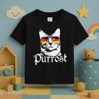 Purrost Cat Sunglasses German Flag Germany Prost Oktoberfest Toddler T-Shirt thumb 3