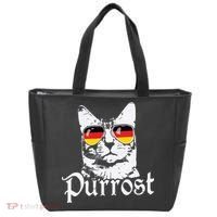 Purrost Cat Sunglasses German Flag Germany Prost Oktoberfest Tote Bag thumb 0
