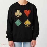 Playing Cards Spade Heart Diamond Club Women's Sweatshirt thumb 0