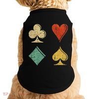 Playing Cards Spade Heart Diamond Club Doggie Tank thumb 0