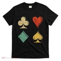 Playing Cards Spade Heart Diamond Club T-Shirt thumb 0