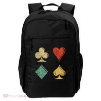 Playing Cards Spade Heart Diamond Club Backpack thumb 0