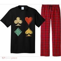 Playing Cards Spade Heart Diamond Club Pajama Set thumb 0
