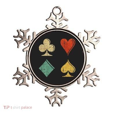 Playing Cards Spade Heart Diamond Club Ornament