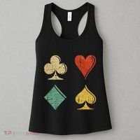 Playing Cards Spade Heart Diamond Club Women's Tank Top thumb 3