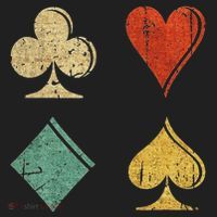 Playing Cards Spade Heart Diamond Club Hat thumb 2