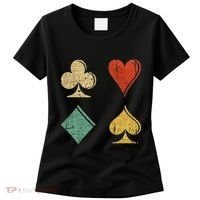 Playing Cards Spade Heart Diamond Club Women's T-Shirt thumb 0