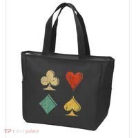 Playing Cards Spade Heart Diamond Club Tote Bag thumb 3