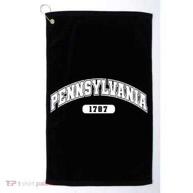 Pennsylvania Collegiate Style 1787 Golf Towel