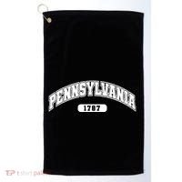 Pennsylvania Collegiate Style 1787 Golf Towel thumb 0