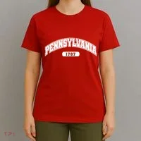 Pennsylvania Collegiate Style 1787 T-Shirt thumb 4