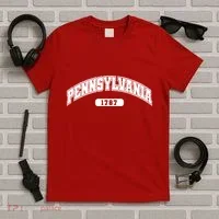 Pennsylvania Collegiate Style 1787 T-Shirt thumb 5