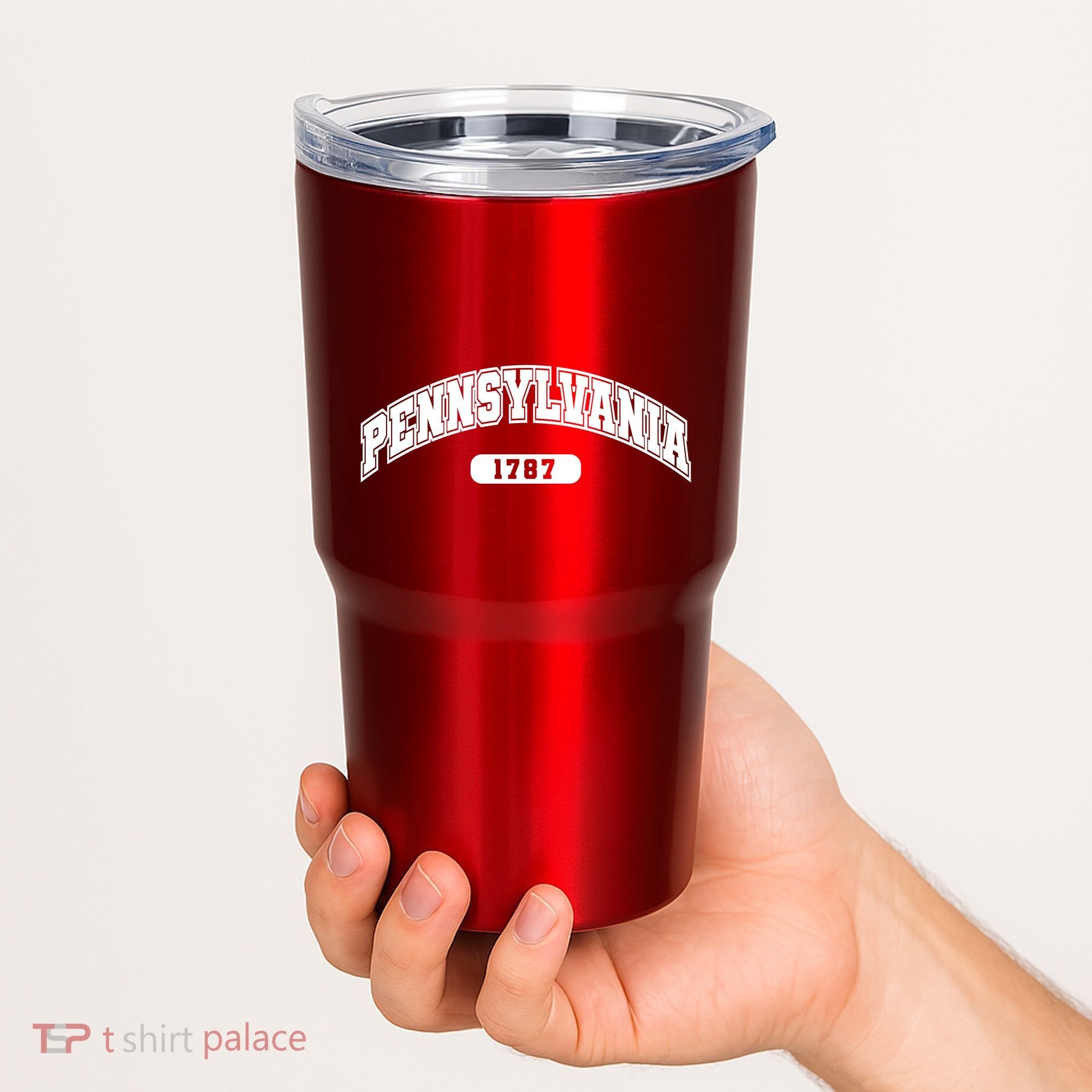Pennsylvania Collegiate Style 1787 Tumbler