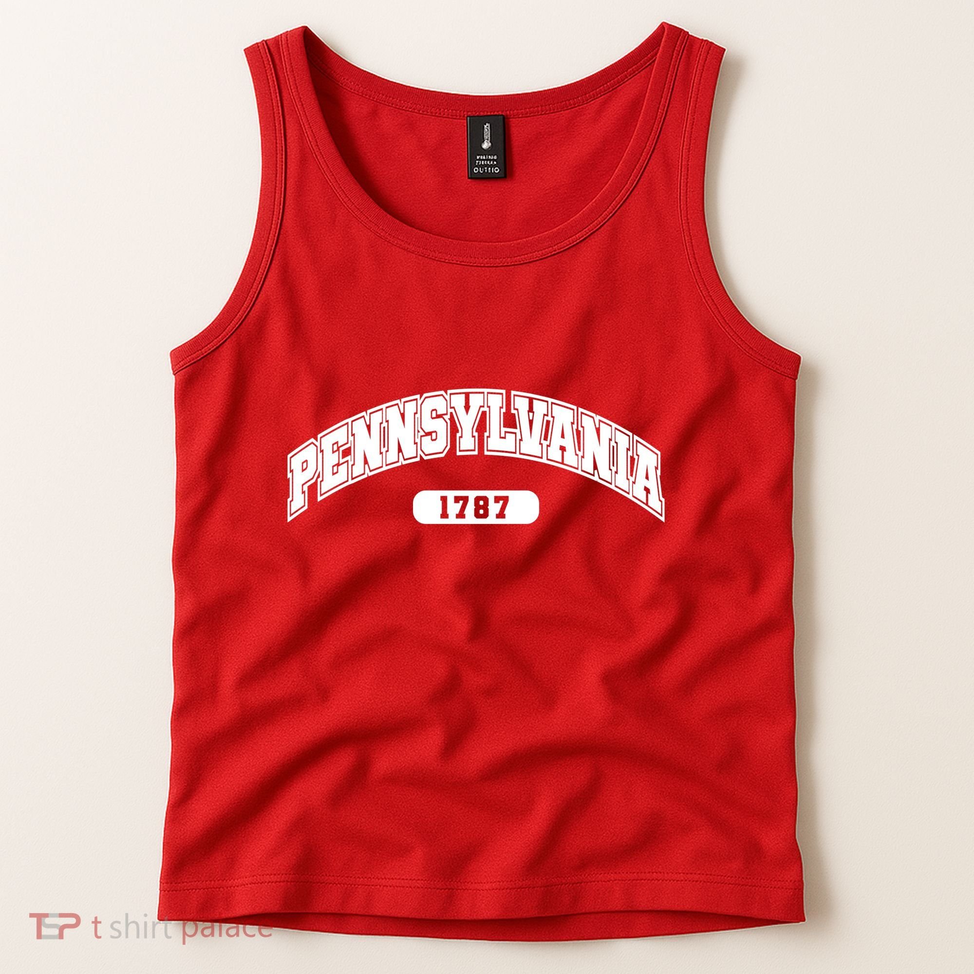 Pennsylvania Collegiate Style 1787 Tank Top