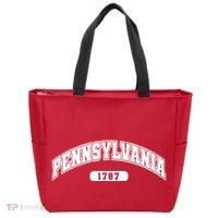 Pennsylvania Collegiate Style 1787 Tote Bag thumb 0