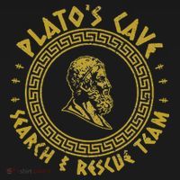 Platos Cave Search And Rescue Teams Funny Philosophy Polo thumb 3