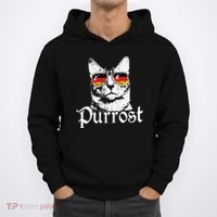 Purrost Cat Sunglasses German Flag Germany Prost Oktoberfest Hoodie thumb 0