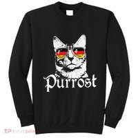 Purrost Cat Sunglasses German Flag Germany Prost Oktoberfest Sweatshirt thumb 0