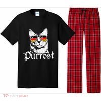 Purrost Cat Sunglasses German Flag Germany Prost Oktoberfest Pajama Set thumb 0