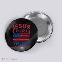 Patriotic Christian Support Graphic Button thumb 0