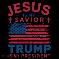 Patriotic Christian Support Graphic Button thumb 1