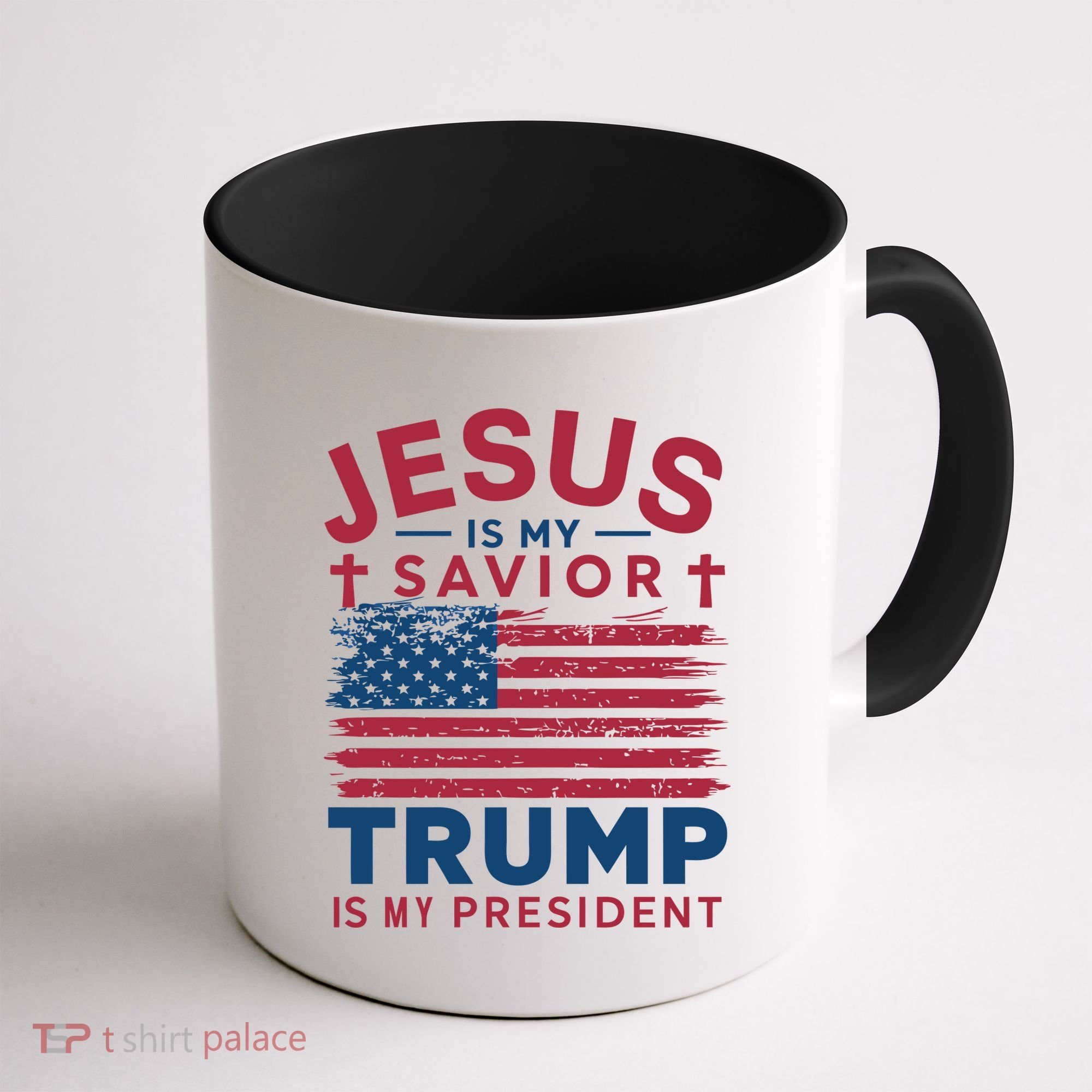 Patriotic Christian Support Graphic Coffee Mug