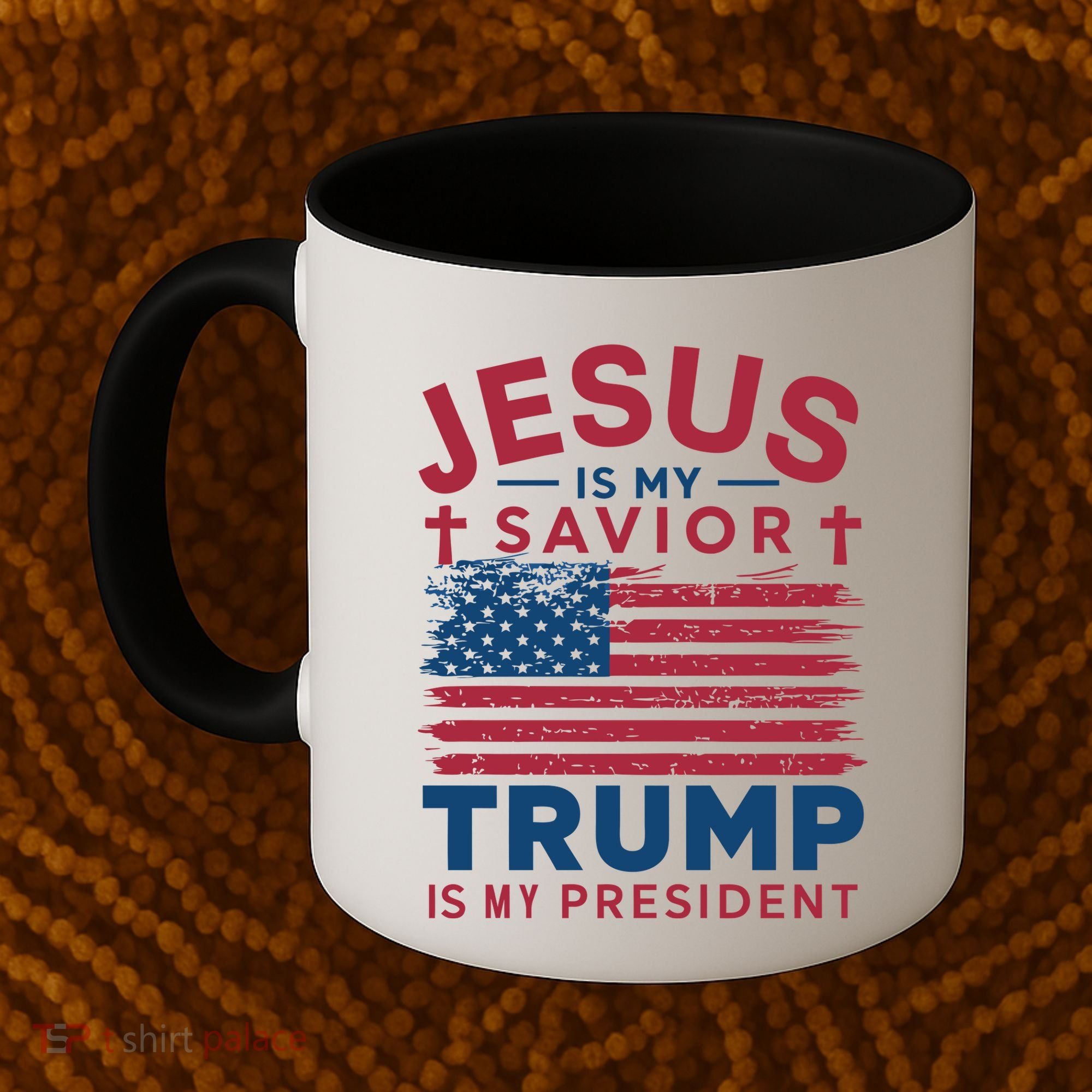 Patriotic Christian Support Graphic Coffee Mug