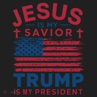 Patriotic Christian Support Graphic Beanie thumb 2