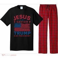 Patriotic Christian Support Graphic Pajama Set thumb 0