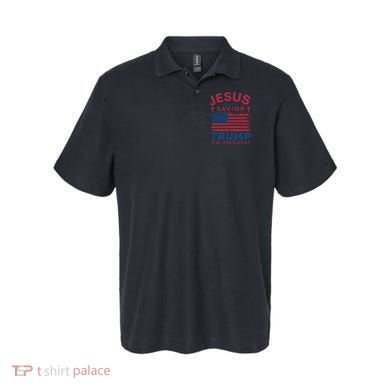 Patriotic Christian Support Graphic Polo