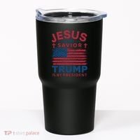 Patriotic Christian Support Graphic Tumbler thumb 0