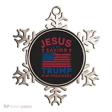 Patriotic Christian Support Graphic Ornament