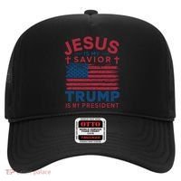 Patriotic Christian Support Graphic Hat thumb 0