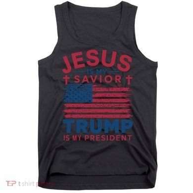 Patriotic Christian Support Graphic Tank Top