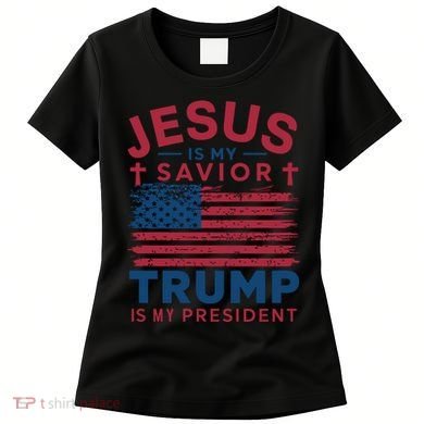 Patriotic Christian Support Graphic Women's T-Shirt