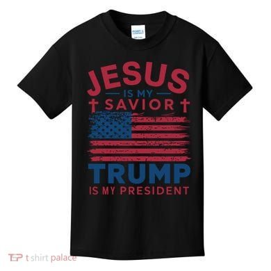 Patriotic Christian Support Graphic Kids T-Shirt