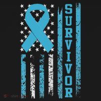 Prostate Cancer Survivor Bold Blue Ribbon Toddler T-Shirt thumb 4